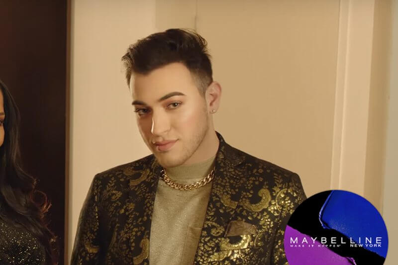Maybelline per la prima volta sceglie un ragazzo come testimonial