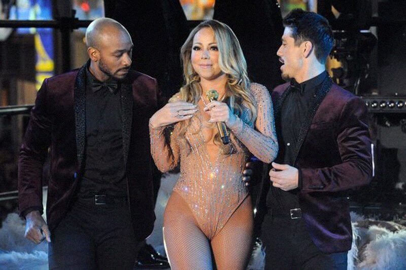 Mariah Carey e il dramma di Capodanno: salta il playback, lei si infuria