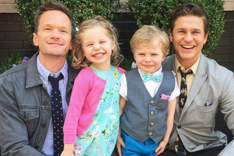 Neil Patrick Harris: le dolcissime vacanze con figli e marito