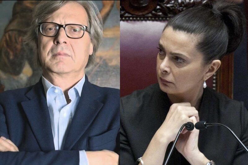 Vittorio Sgarbi, show sessista contro Boldrini: “È una capra, vuole riscrivere la grammatica”