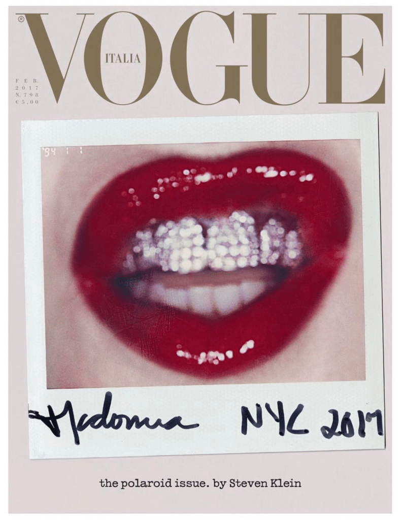 Madonna in copertina su Vogue Italia fotografata da Steven Klein