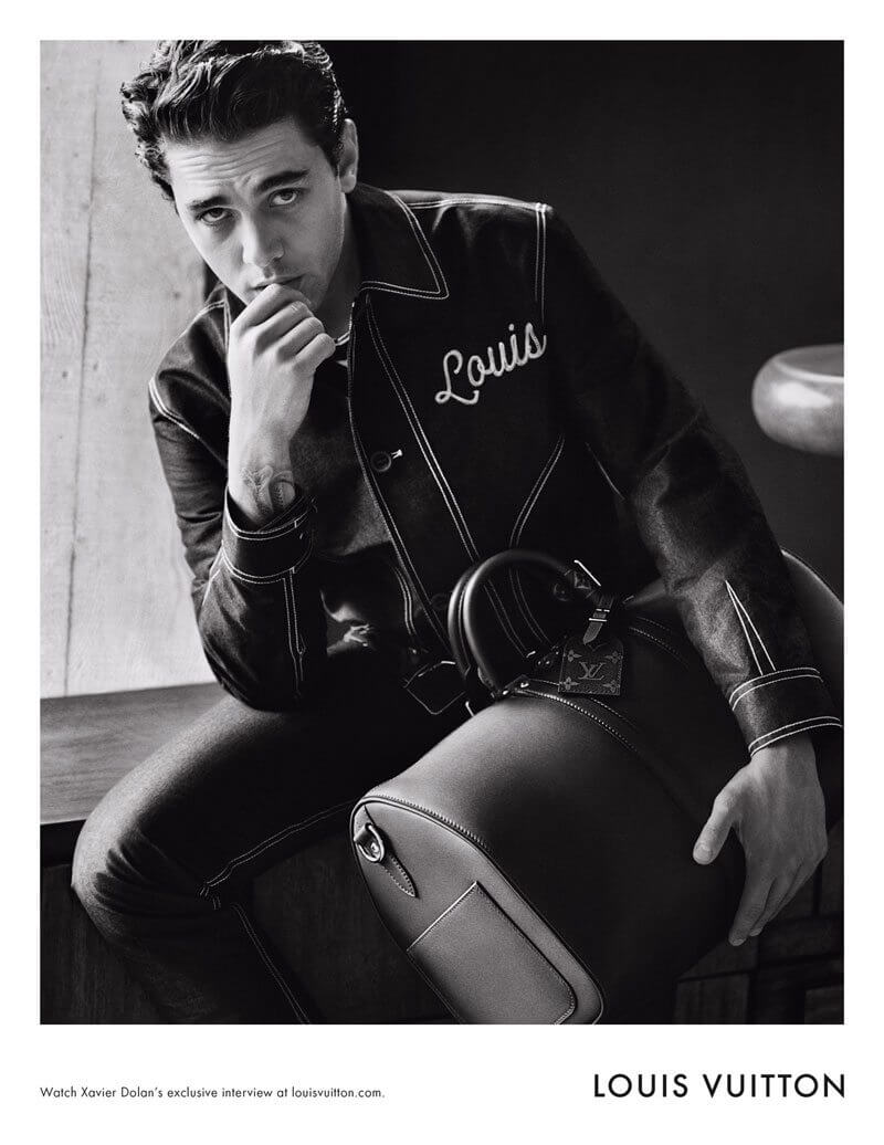 Le prime immagini della nuova campagna Louis Vuitton con Xavier Dolan