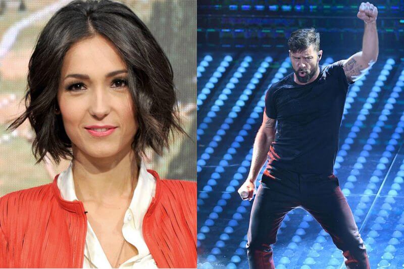 Caterina Balivo dà del froc*o a Ricky Martin in un video e poi lo cancella