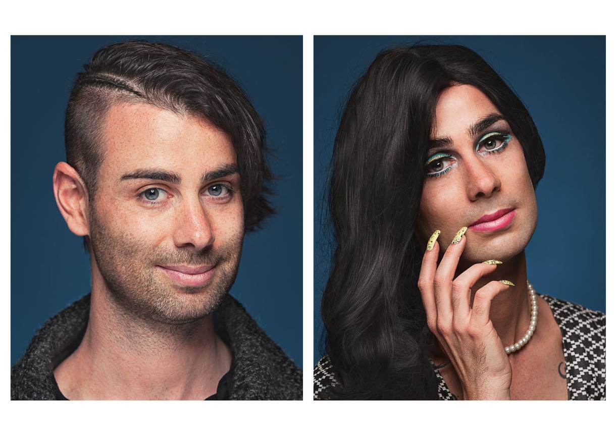 Come si diventa drag queen: il progetto fotografico che racconta la trasformazione