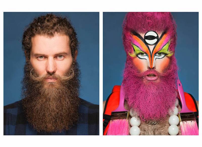 Come si diventa drag queen: il progetto fotografico che racconta la trasformazione - mesmerizing before and after photos of drag transformations body image 1485818910 1 - Gay.it