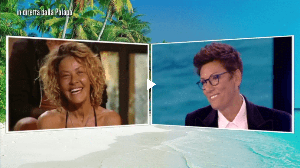 Isola dei Famosi, dichiarazioni d'amore in diretta tv per Eva ed Imma - Schermata 2017 03 08 alle 16.05.52 - Gay.it