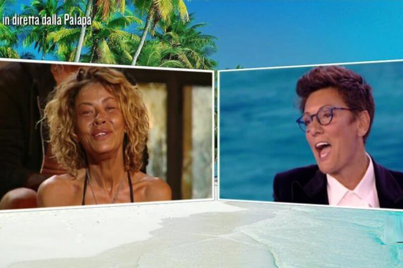 Isola dei Famosi, dichiarazioni d’amore in diretta tv per Eva ed Imma