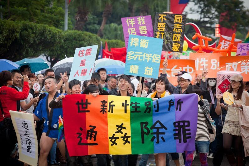 Taiwan, pochi giorni al referendum sul matrimonio egualitario - in 100.000 in piazza - taiwan - Gay.it