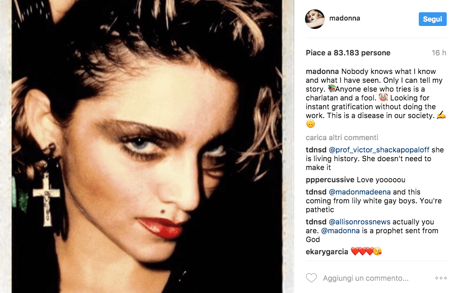 Blonde Ambition, in arrivo il film sulla vita di Madonna, ma lei si dissocia: "Ciarlatani" - Schermata 2017 04 26 alle 11.53.19 - Gay.it