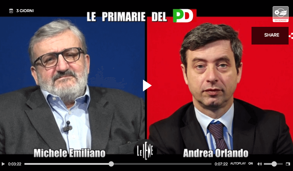 Primarie Pd: Orlando ed Emiliano dicono sì a matrimoni e adozioni gay - Schermata 2017 04 26 alle 17.48.55 - Gay.it