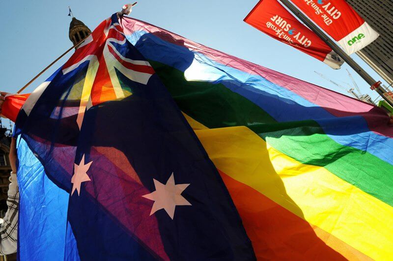 Australia, prevista la vittoria schiacciante dei sì al matrimonio egualitario