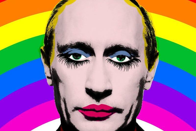 Russia: il meme di Putin pagliaccio gay è stato messo al bando - putin - Gay.it