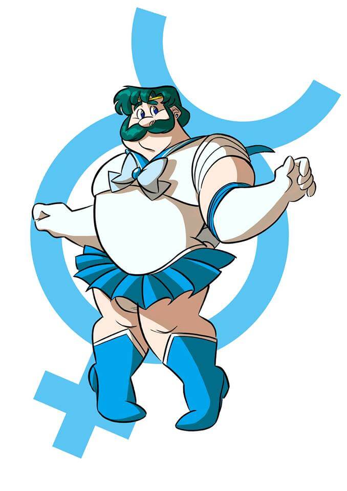 Sailor Bears: la rivisitazione gender fluid di Sailor Moon e le altre