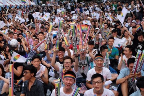 Taiwan Pride: 130.000 persone per chiedere pari diritti - GettyImages 687585690 - Gay.it