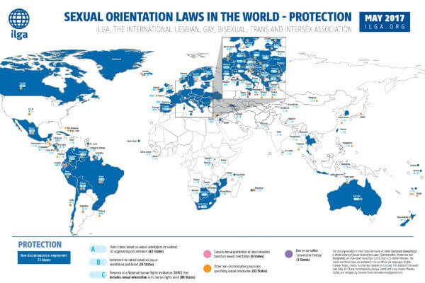 Violenza, carcere, condanne a morte: i numeri dell'omofobia nel mondo - ilga omosessualit%C3%A0 report 3 - Gay.it