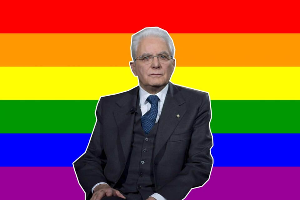 Sergio Mattarella contro l'omotransfobia: "È anticostituzionale, una società libera non permette discriminazioni e aggressioni" - mattarella - Gay.it