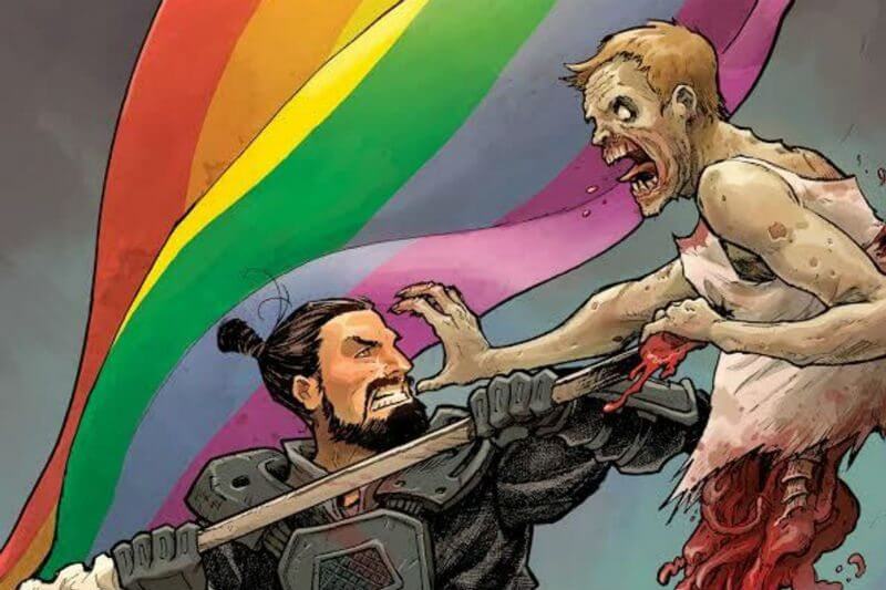 L’editore di The Walking Dead a sostegno del Pride con cover arcobaleno del fumetto