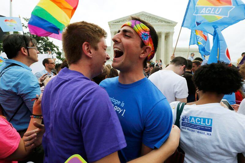 Usa, il 64% è favorevole al matrimonio gay: è record