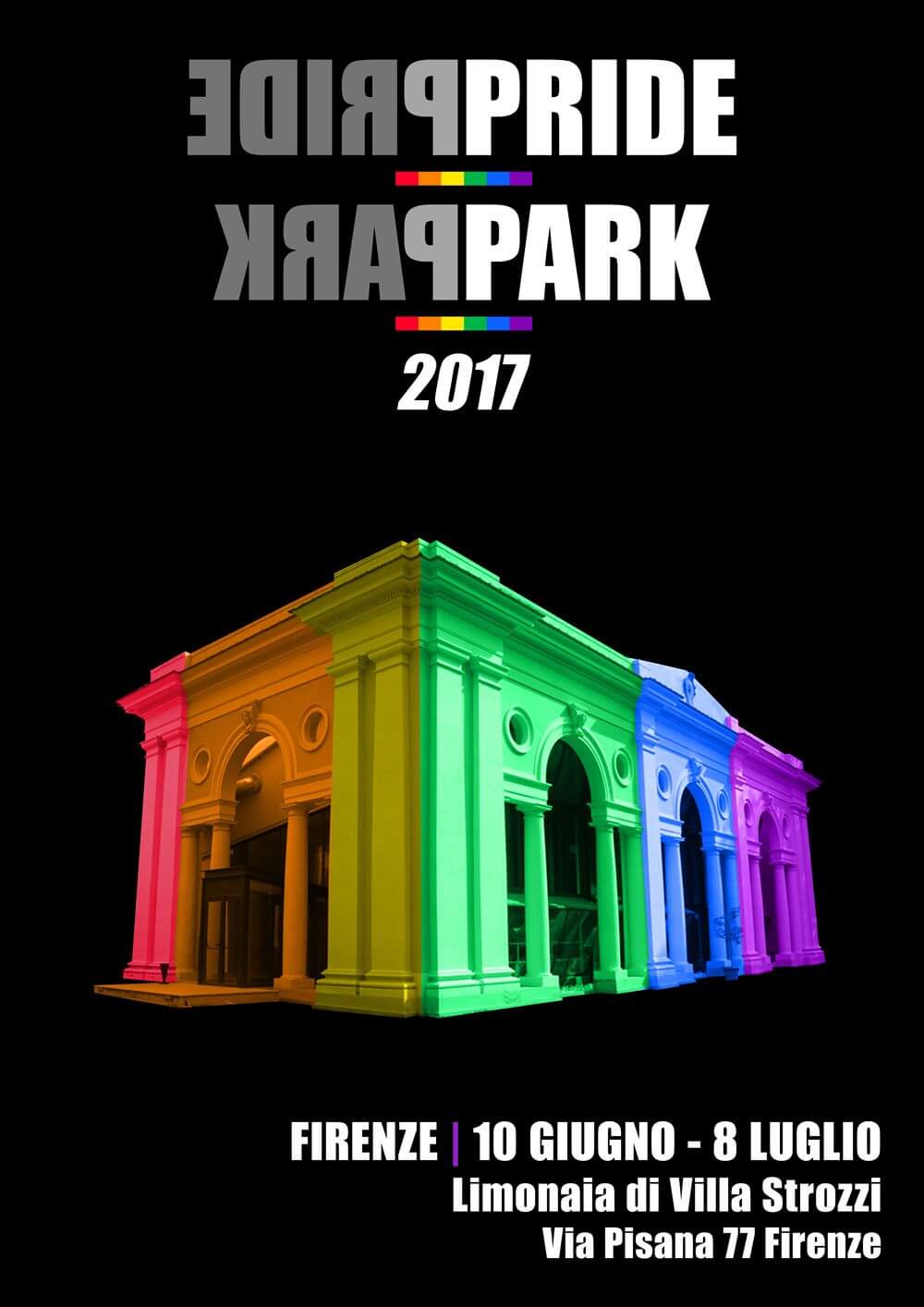 Pride Park Firenze 2017: eventi e cultura per celebrare la comunità LGBT - 170314 PP17 concept flyer A6 01 - Gay.it