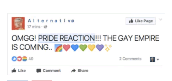 Pride reaction: l'articolo da postare ai vostri amici che non l'hanno ancora attivata - How To Get The Pride Reaction - Gay.it