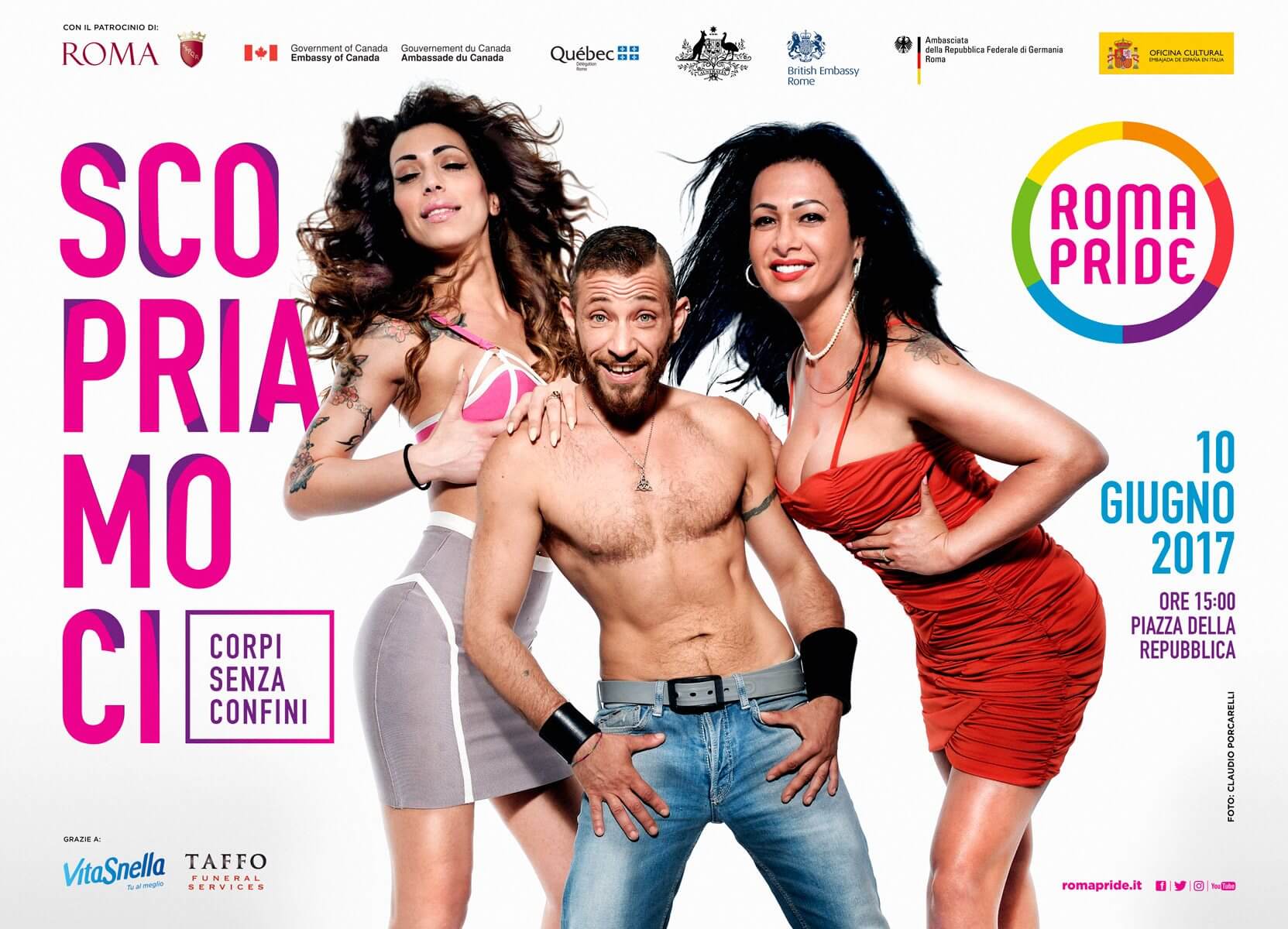 Roma Pride: il Mario Mieli presenta in regione una proposta di legge contro l'omotransfobia - PRIDE 17 scopriamoci 6 - Gay.it
