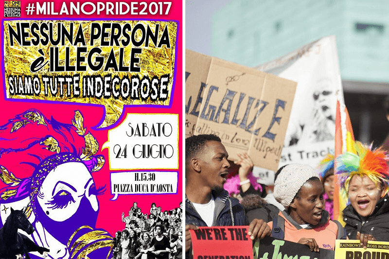 Indecorose al Milano Pride: lotte LGBTI e diritti dei migranti insieme