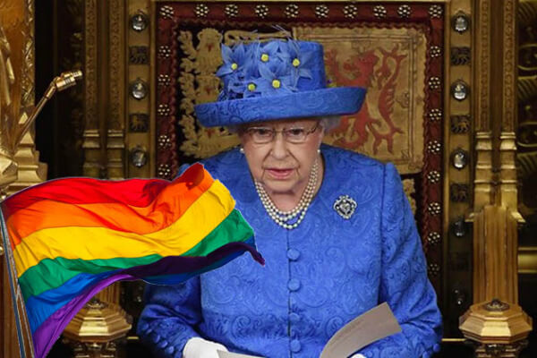 La Regina Elisabetta al tradizionale Queen's Speech: "Basta discriminazioni" - londra 2 regina arcobaleno - Gay.it