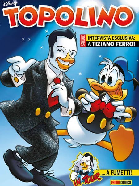 Tiziano Ferro diventa un personaggio di Topolino: ecco le tavole in anteprima - tiziano ferro 1 - Gay.it