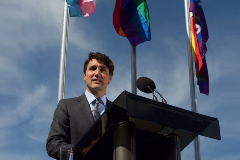 Il premier del Canada icona LGBT: “Faremo una legge per cancellare le condanne del passato frutto di omofobia”