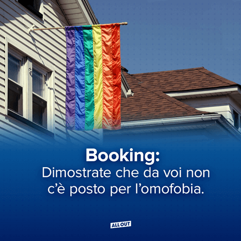 Omofobia in Calabria, Booking.com lancia il comunicato: "Struttura rimossa, non tolleriamo discriminazioni" - booking 1 - Gay.it