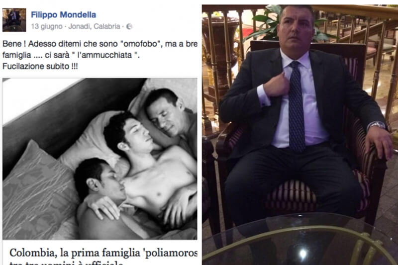Gay in Calabria: il post Facebook (e i trascorsi penali) del proprietario della casa vacanze
