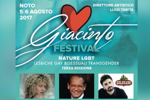 Torna il Giacinto Festival di Noto, eventi LGBT con Eva Grimaldi, Cecchi Paone e tanti altri - giacinto - Gay.it