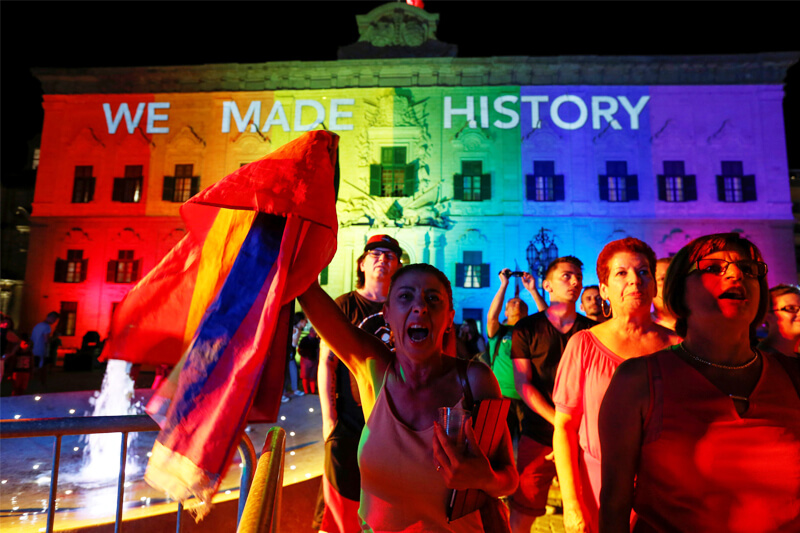 Malta: approvato il matrimonio gay