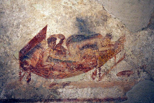 Dipinti gay a Pompei, un pastore britannico: "La Bibbia non parla male dell'amore omosessuale" - pompei2 - Gay.it