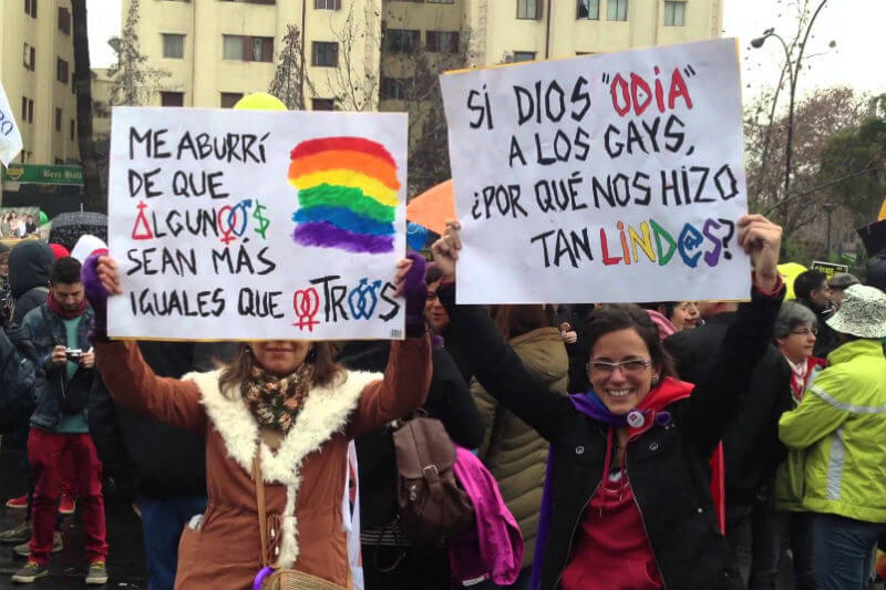 Matrimoni gay, la presidentessa del Cile: "Lunedì presenterò il disegno di legge" - cile gay 4 - Gay.it