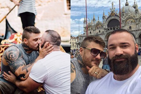 Proposta di matrimonio in gondola a Venezia per l'ex tuffatore olimpico Sjödin - venezia - Gay.it