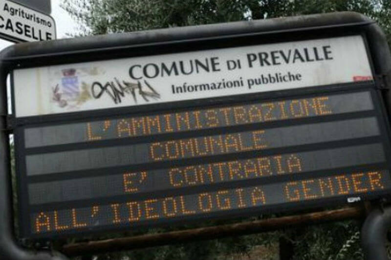 Prevalle, sindaco leghista rifiuta di celebrare un’unione civile