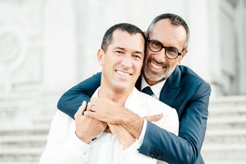 Andrea Castrignano: “Dopo due donne, ho sposato il mio avvocato”