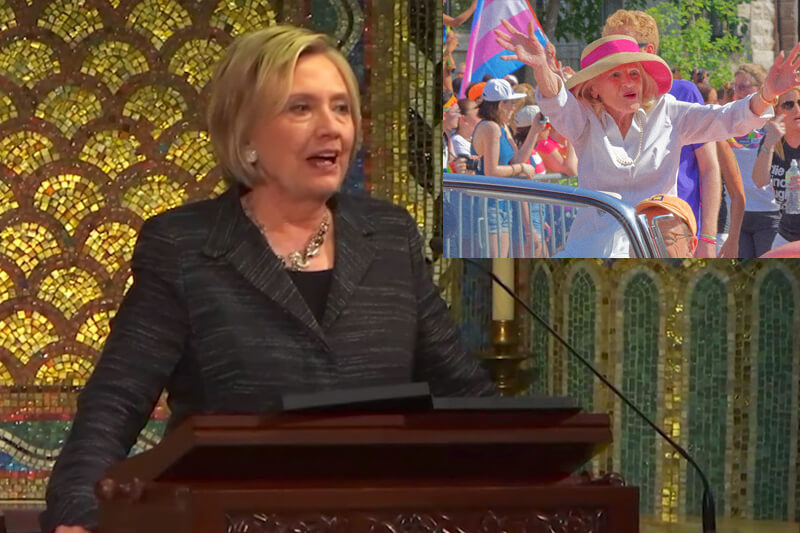 Hillary Clinton e il toccante discorso al funerale dell’attivista LGBT Edie Windsor