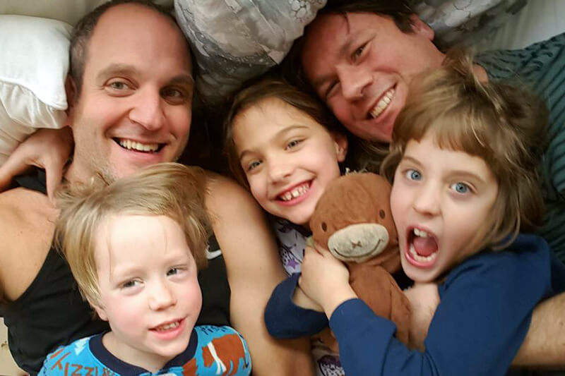 Il papà arcobaleno Claudio Rossi Marcelli ammette: “È finita, io e Manlio ci siamo lasciati”