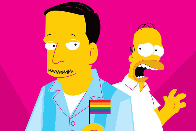 Simpson, l'episodio cult anti-omofobia: "John è finocchio... no, ambiguo" - simpson 4 - Gay.it
