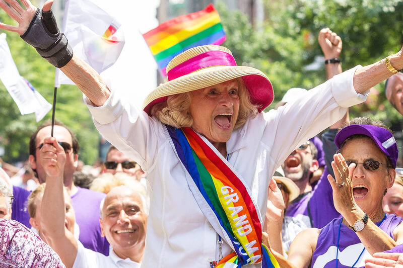 È morta Edith Windsor: pioniera del matrimonio gay negli Usa