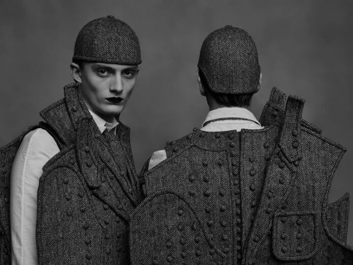 Halloween: 5 look dalle passerelle autunno-inverno - Thom Browne FW17 Campaign fy3 - Gay.it