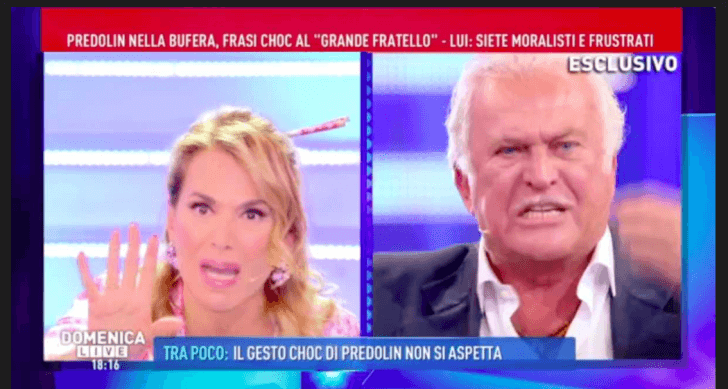 Barbara D'Urso contro Predolin a Domenica Live: "Non sei il vero uomo italiano" - barbara durso 1 - Gay.it