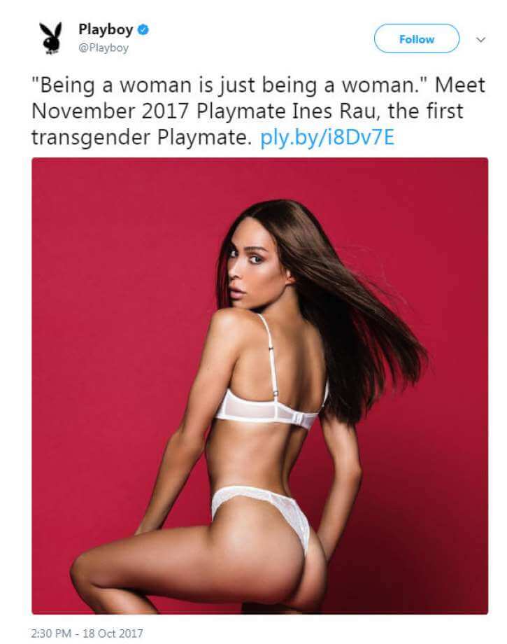 Mbappé ama Ines Rau, prima donna transgender in copertina su Playboy - playboy 3 - Gay.it