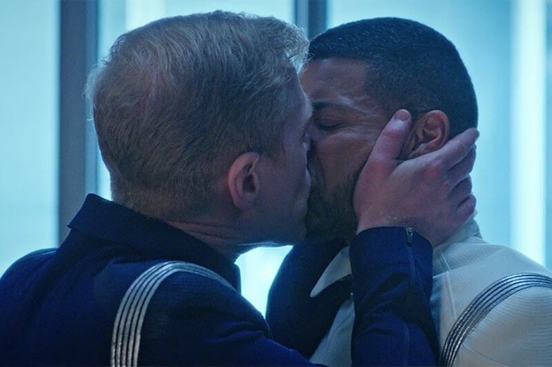 Star Trek: Discovery, primo storico bacio gay - il video - Star Trek Discovery primo storico bacio gay il video - Gay.it