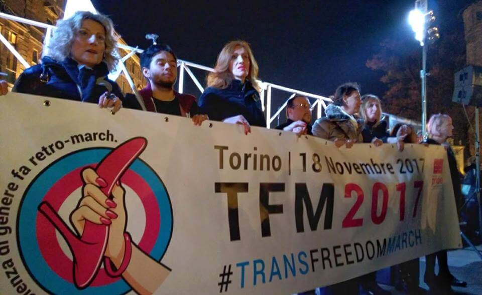 Torino, vandalizzata la mostra fotografica gender - Trans Freedom March 2017 - Gay.it