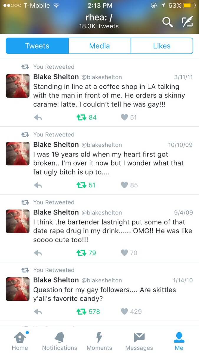 Blake Shelton è l'uomo più sexy del 2017: "Non odiatemi perché sono bello" - blake shelton 5 - Gay.it