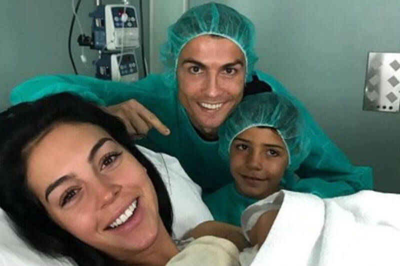 Cristiano Ronaldo papà per la quarta volta: nata Alana Martina