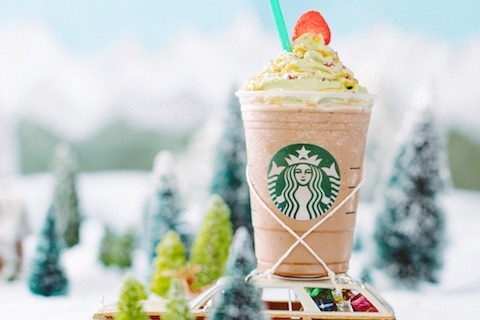 Christmas Tree Frappuccino, il Buon Natale di Starbucks a tutti i Frappuccino-Lovers